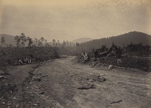 Buzzard Roost, Georgia autorstwa George N. Barnard