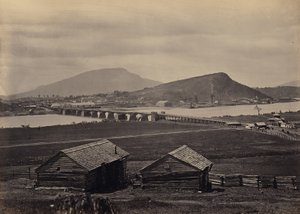 Chattanooga od północy autorstwa George N. Barnard