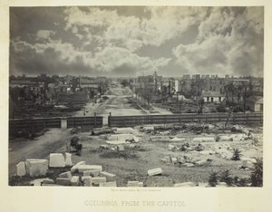 Columbia z Kapitolu autorstwa George N. Barnard
