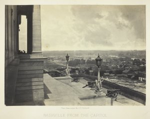 Nashville z Kapitolu autorstwa George N. Barnard