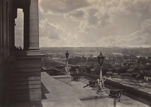 Nashville z Kapitolu, lata 60. XIX wieku. autorstwa George N. Barnard
