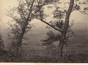 Orchard Knob z Mission Ridge, 1864-1866 (zdjęcie) autorstwa George N. Barnard