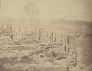 Rebel Works przed Atlantą, Georgia, nr 2, 1864. autorstwa George N. Barnard