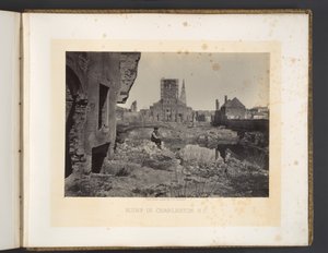 Ruiny w Charleston w Karolinie Południowej