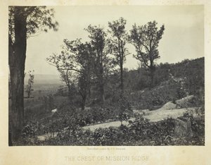 The Crest of Mission Ridge autorstwa George N. Barnard