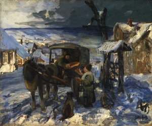 Scena wiejska