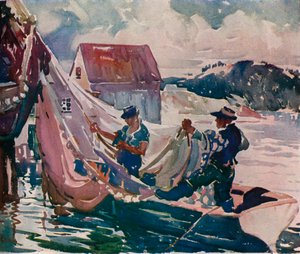 Siatki nawojowe, ok. 1930 r autorstwa George Pearse Ennis