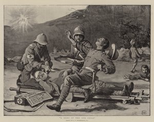 Bohater Czerwonego Krzyża autorstwa George Percy Jacomb Hood