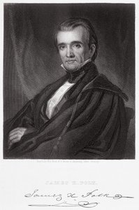 James Knox Polk, grawerowane przez Henry