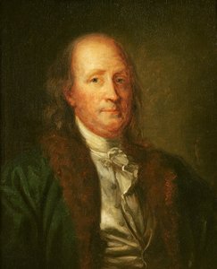 Portret Benjamina Franklina (1706-90)
