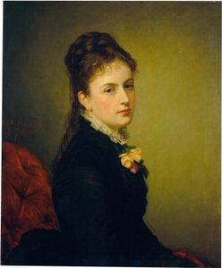 Roxana Atwater Wentworth autorstwa George Peter Alexander Healy