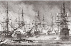 Bitwa morska pod Navarino w dniu 20 października 1827, 1828