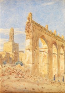 Ruiny Gama al-Hakim, Kair (akwarela)