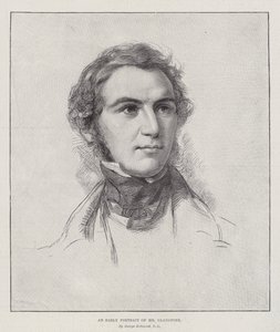 Wczesny portret pana Gladstone