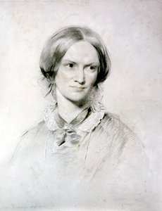 Charlotte Bronte, angielska powieściopisarka, 1850