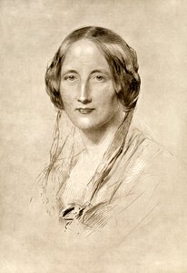 Elizabeth Gaskell, brytyjska XIX-wieczna powieściopisarka, 1910.