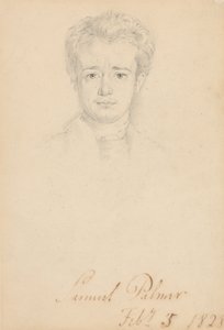 Portret Samuela Palmera, 5 lutego 1828 r. autorstwa George Richmond