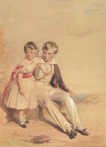 Portret dwojga dzieci, 1837.