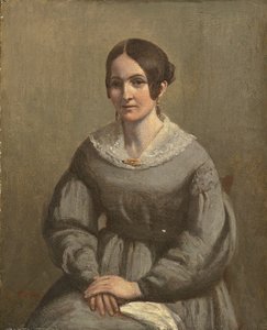 Portret młodej kobiety,