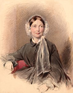 Portret nieznanej kobiety autorstwa George Richmond