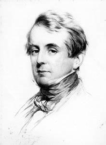 Sir William Heathcote, wyryty przez Josepha Browna, 1847 r. autorstwa George Richmond