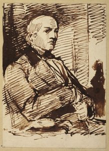Siedzący mężczyzna autorstwa George Richmond
