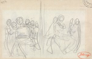 Matka i dzieci: Dwa badania autorstwa George Romney