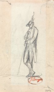 Sącząca się postać mężczyzny autorstwa George Romney