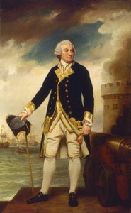 Admirał Sir Francis Geary (1709/10-1796) autorstwa George Romney