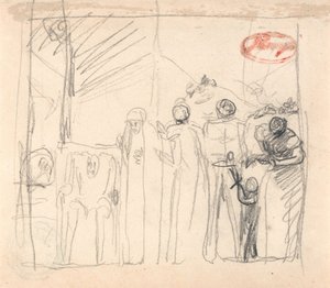 Etapy życia człowieka: starość autorstwa George Romney