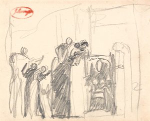 Etapy życia człowieka: starość autorstwa George Romney