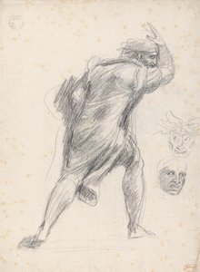 Bolingbroke i Head of a Fiend autorstwa George Romney