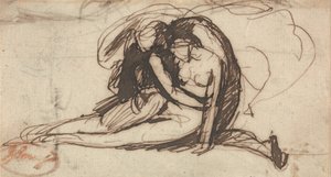 Caladon i Amelia (tak zwana) autorstwa George Romney