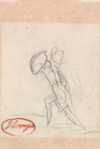 Figurka ładująca z tarczą autorstwa George Romney