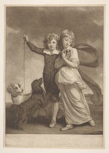 Dzieci pana Claveringa autorstwa George Romney