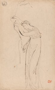 Klasyczna nimfa autorstwa George Romney