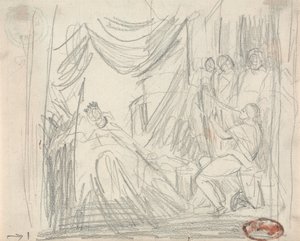 Dawid i Saul autorstwa George Romney