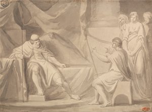 Dawid przed Saulem autorstwa George Romney