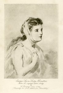 Emma Lady Hamilton autorstwa George Romney