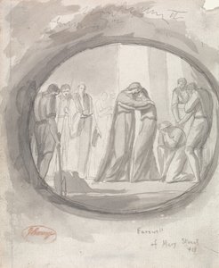 Pożegnanie Marii Stuart autorstwa George Romney