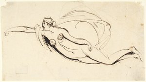 Akt kobiecy autorstwa George Romney