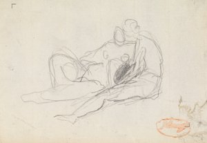 Rysunek Badanie składu 17 autorstwa George Romney