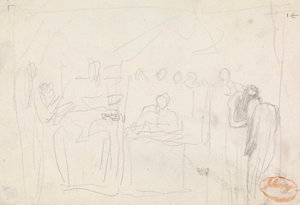 Studium kompozycji figur 35 autorstwa George Romney