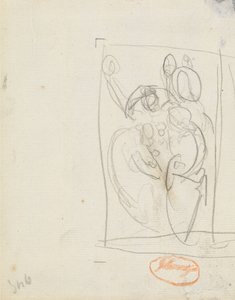 Studium kompozycji postaci nr 9 autorstwa George Romney