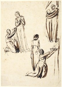 Studia z figury autorstwa George Romney