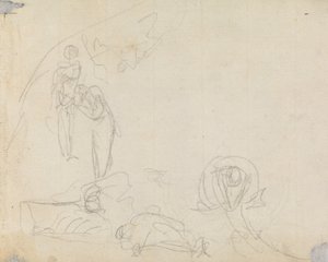 Studium postaci nr 16 autorstwa George Romney