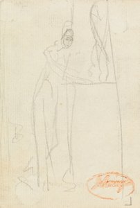 Rysunek Badanie trzynaste autorstwa George Romney