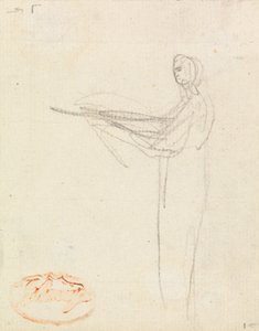 Rysunek Study Twelve autorstwa George Romney