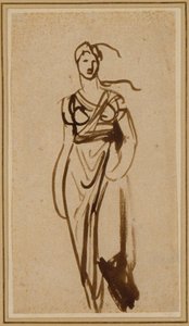 Postać kobiety autorstwa George Romney