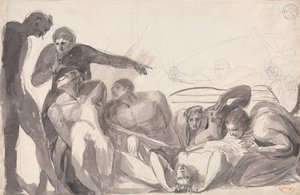 Howard z wizytą w więzieniu autorstwa George Romney